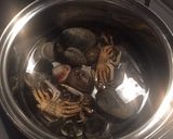 バター風味のソパ・デ・マリスコス作り方1写真
