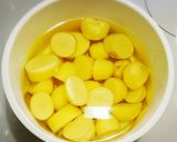 素揚げしたじゃがいもで♪ 変わり肉じゃが作り方11写真