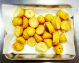 素揚げしたじゃがいもで♪ 変わり肉じゃが作り方13写真
