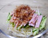 ５分調理♡白だし醤油のさっぱり中華サラダ作り方2写真
