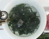 夏野菜の簡単サラダ♪茗荷ワカメ胡瓜タコ作り方2写真