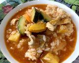 朝ごはん豚肉トマト野菜ジュースでスープ〜作り方9写真