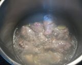 手羽元の牛蒡煮作り方1写真