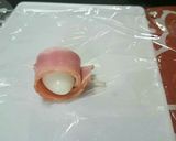 お弁当おかず＊うずらのベーコン巻き作り方2写真