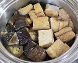 便利時短♪美味♪レンジ茄子と厚揚げの煮物作り方4写真