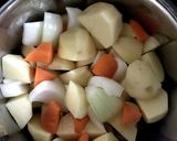 ヨシダソース(グルメのたれ)で肉じゃが作り方2写真