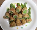 モロッコインゲンの豚肉まき、柚子胡椒風味作り方7写真