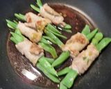 モロッコインゲンの豚肉まき、柚子胡椒風味作り方6写真