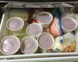 途中混ぜ無しブルーベリーのアイスクリーム作り方13写真