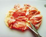 モモ肉で♪TDLのテリヤキチキンレッグ風作り方1写真