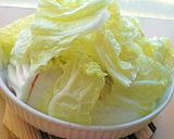 レンジで簡単♪白菜と豚肉の豆腐重ね蒸し作り方3写真