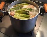 手作りスープで♪ 京都豚骨ラーメン作り方1写真