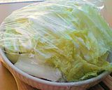 レンジで簡単♪白菜と豚肉の豆腐重ね蒸し作り方4写真