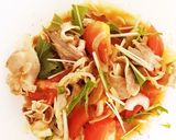 簡単作り置き♪柔らか豚肉とトマトのマリネ作り方3写真