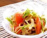簡単作り置き♪柔らか豚肉とトマトのマリネ作り方4写真