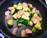 簡単すぎ♪下準備なし☆ズッキーニの卵炒め作り方5写真