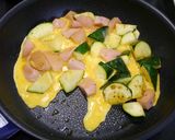 簡単すぎ♪下準備なし☆ズッキーニの卵炒め作り方6写真