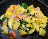 簡単すぎ♪下準備なし☆ズッキーニの卵炒め作り方7写真