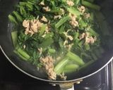 からし菜シーチキン炒め(チキナー)作り方3写真