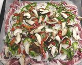 パーティにどうぞ♪豚肉ピザ作り方2写真