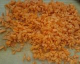 枝豆とたくあんのチャーハン作り方1写真