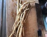ごはんのお供・山わさびの煮切り醤油漬け作り方1写真