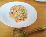 枝豆とたくあんのチャーハン作り方9写真
