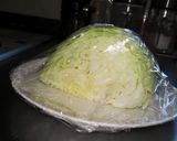 簡単！！キャベツの肉巻きトマトスープ作り方1写真