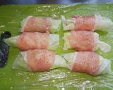 簡単！！キャベツの肉巻きトマトスープ作り方3写真