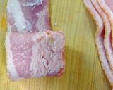 味付け不要！豆腐のベーコン巻き作り方2写真