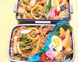 焼き肉弁当★部活作り方5写真