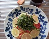 トマトとレモンで酸っぱ辛いうどん作り方2写真