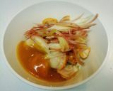 ホタテとみょうがのゆず味噌和え作り方2写真