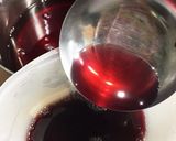 赤しそシロップ（赤しそジュース）とオマケ作り方6写真