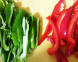 しゃぶしゃぶ用豚と茄子を使った青椒肉絲作り方3写真