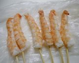 レンジで簡単！パリパリ☆エビの焼売皮焼き作り方2写真