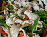 しゃぶしゃぶ用豚と茄子を使った青椒肉絲作り方8写真