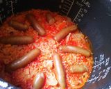野菜ジュースで簡単パエリア作り方4写真