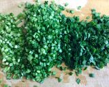 肉に唐揚げに 香味野菜の簡単万能ソース作り方1写真