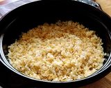 鶏むね肉の簡単ピリ辛炊き込みごはん作り方1写真
