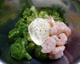 レンジで簡単！海老ブロッコリーのマヨ和え作り方4写真