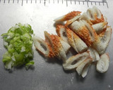 簡単★豚肉とちくわのネギしょう油炒め作り方1写真