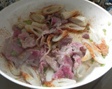 簡単★豚肉とちくわのネギしょう油炒め作り方3写真
