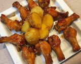 鶏手羽先の甘辛揚げ作り方10写真