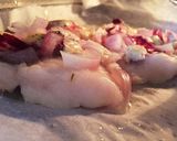色鮮やかな白身魚のレンジ蒸し❁*+作り方4写真