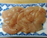 トマトと鶏肉の和風ジェノベーゼ冷製パスタ作り方2写真