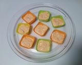 レンジで♡離乳食ニンジン蒸しパン作り方3写真
