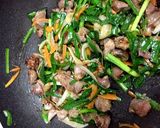 砂肝ニラ炒め作り方11写真