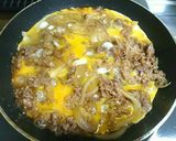 醤油麹de牛とじ丼作り方5写真