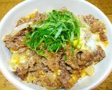 醤油麹de牛とじ丼作り方6写真